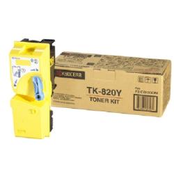 Toner Kyocera TK-820Y, zu 