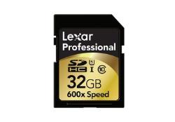 SDHC Card 32GB Lexar 600x 
