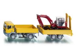Siku - LKW mit Raupenbagge