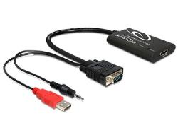 Delock VGA+Audio zu HDMI K