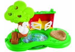 Teich und Schweinestall, A