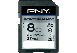SDHC Card 8GB PNY Class 10