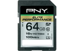 SDXC Card 64GB PNY Class 1
