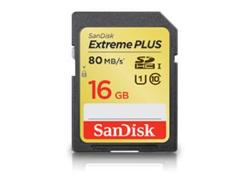 SDHC Card 16GB Extreme 80M SDHC Card 16GB Extreme 80M