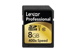 SDHC Card 8GB Lexar 400x P