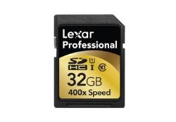 SDHC Card 32GB Lexar 400x 