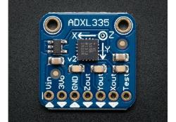 ADXL335: 3-Achsen Beschleu ADXL335: 3-Achsen Beschleu