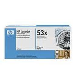 Toner HP Q7553X schwarz, 7 Toner HP Q7553X schwarz, 7