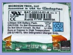 Adaptec ABM-800: Battery B Adaptec ABM-800: Battery B