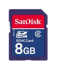 SDHC Card 8GB SanDisk Clas