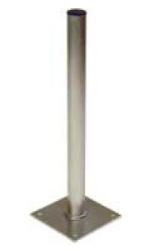 Standfuss 100cm, Alu, Höh